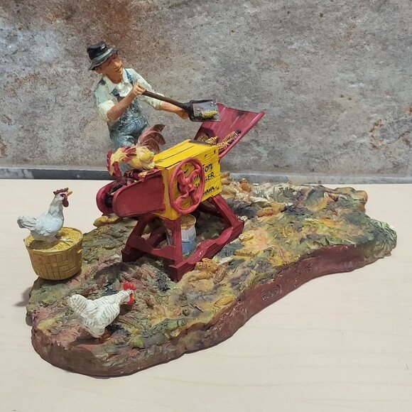 Ertl Foxfire Farm Figurine Easy Pickins Lowell Davis 1995 - Picture 13 of 15